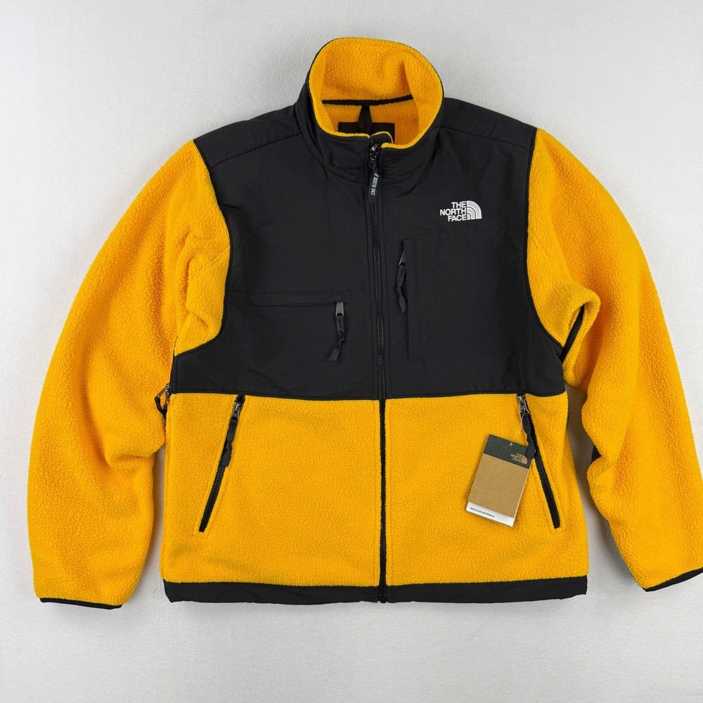 The North Face Retro Denali Jacket 'Summit Gold TNF Black' / Size L Mens / NEW